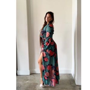 New without tags PatBo floral maxi dress- size 8